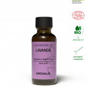 Ulei esențial bio de lavandă Arovalis 30ml – calmant, regenerant, antiinflamator