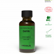 Ulei esențial bio de dafin Arovalis 30ml – 100% pur, pentru respirație, masaj și imunitate