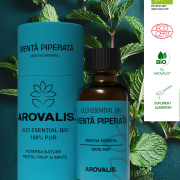 ULEI ESENȚIAL BIO MENTĂ PIPERATĂ (Mentha piperita) 100% PUR