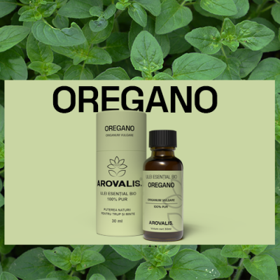 ulei esențial de oregano Arovalis – utilizat pentru imunitate, piele și sistem respirator