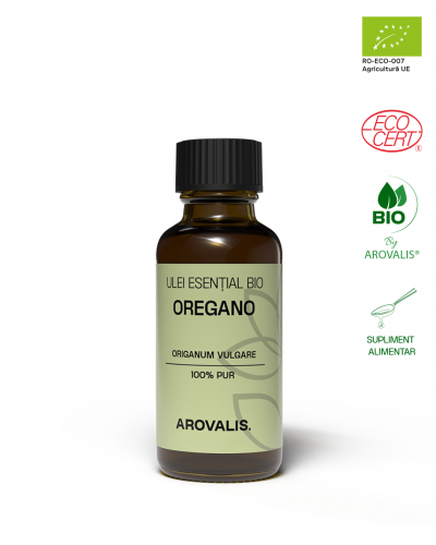 ULEI ESENȚIAL BIO DE OREGANO (Origanum vulgare) 100% PUR