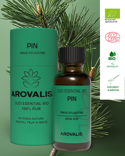 ULEI ESENȚIAL BIO DE PIN (Pinus sylvestris) 100% PUR