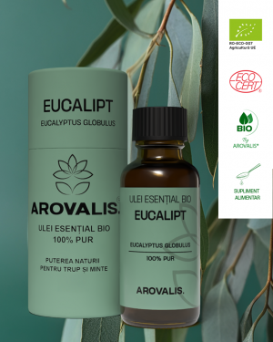 ULEI ESENȚIAL BIO DE EUCALIPT (Eucalyptus globulus) 100% PUR