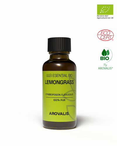 ULEI ESENȚIAL BIO DE LEMONGRASS (Cymbopogon flexuosus) 100% PUR