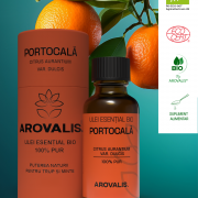 ULEI ESENȚIAL BIO DE PORTOCALĂ (Citrus aurantium var. dulcis) 100% PUR