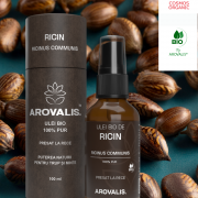 ULEI VEGETAL BIO DE RICIN (Ricinus communis) 100% PUR – 100ml