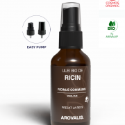 ULEI VEGETAL BIO DE RICIN (Ricinus communis) 100% PUR – 100ml