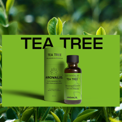 Ulei esențial de Tea Tree Arovalis – beneficii purificatoare și antibacteriene