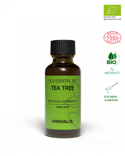 ULEI ESENȚIAL BIO DE TEA TREE (Melaleuca alternifolia) 100% PUR