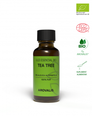 ULEI ESENȚIAL BIO DE TEA TREE (Melaleuca alternifolia) 100% PUR