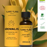 ULEI ESENȚIAL BIO DE Ylang Ylang (Cananga odorata) 100% PUR