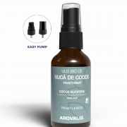 Ulei vegetal bio de  Nucă de Cocos (Cocos nucifera) 100% PUR – Fractionat – Presat la rece 100ml