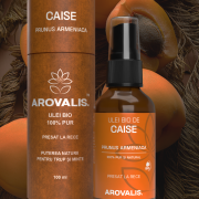 Ulei vegetal Bio de caise ( Prunus armeniaca) Presat la rece 100ml