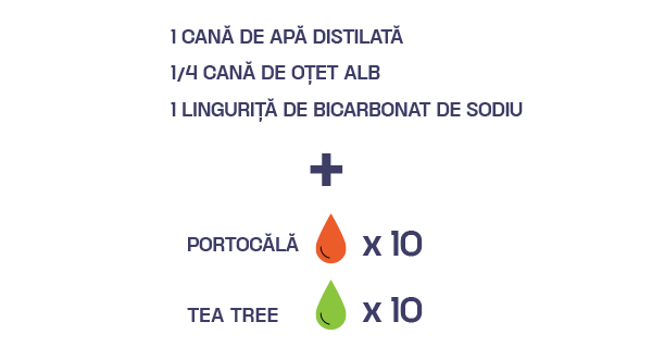 Solutie pentru curatenia de primavara cu uleiuri esentiale